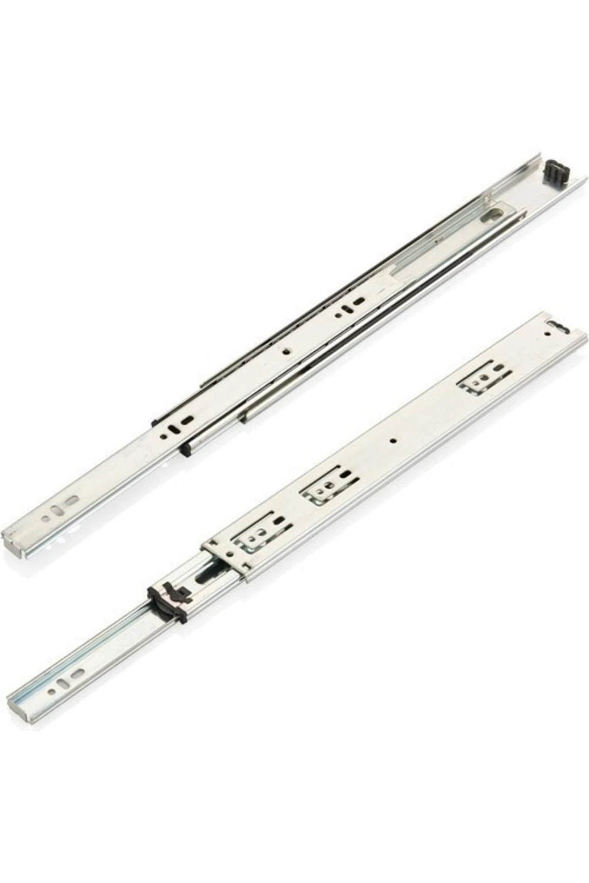 Teleskopik Bilyeli Çekmece Rayı 43mmx50cm 2'li Takım