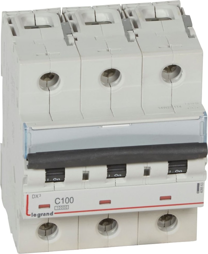 408663 Dx3 3 Kutuplu C100 10KA Otomatik Şalter