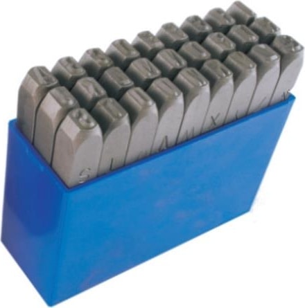 20MM Masus Siyah Çelik Harf Takımı M245200