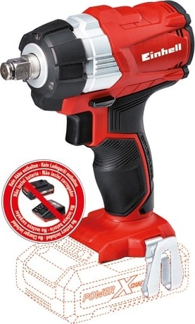 Professional Akülü Darbeli Somun Sıkma TP-CW 18 Li BL Solo Power X-Change (18 V, 215 Nm, Kömürsüz, Dış Kare Uç, Uç Adaptörü, LED Işık, Akü Dahil Değildir) - 4510040