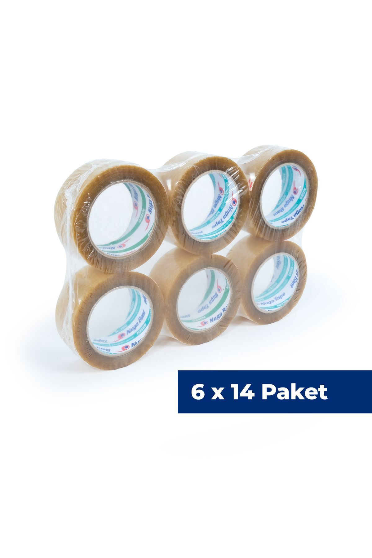 45 Mm X 100 M Solvent Akrilik Koli Bandı 84 Adet