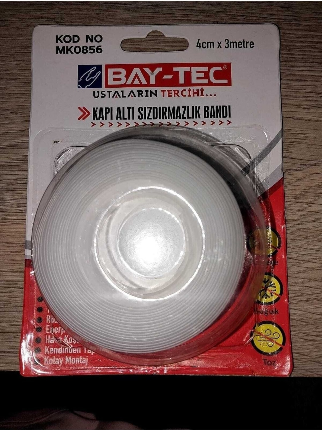 OZKUVVET Baytec Kapı Altı Su Sızdırmazlık Bandı