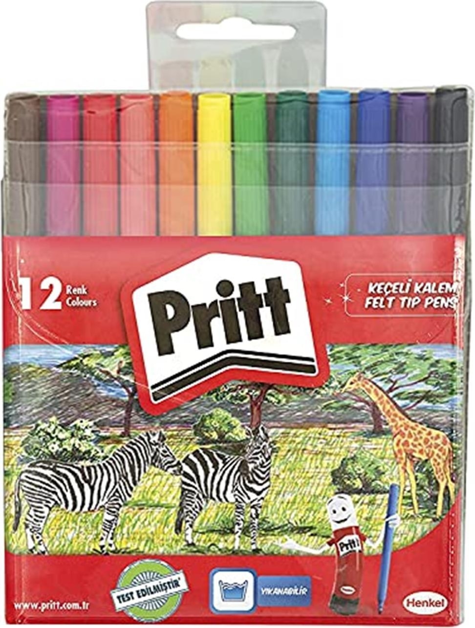 Pritt 12'li Keçeli Kalem