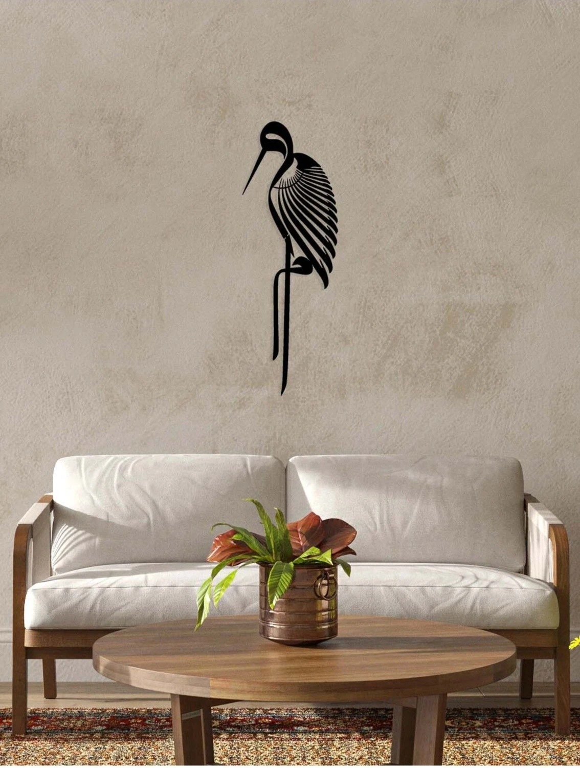 -Elif Mim Vav Harfi Islami Metal Tablo - Islami Ev Dekorasyonu - Dini Duvar Tabloları - 55 X 25 - Cm - Sıyah-Islm-132