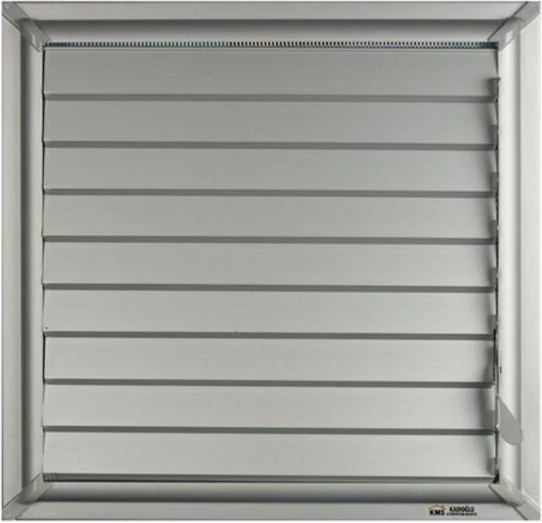 60 x 62 cm Eloksal (Metal) Renk Alüminyum Yüzeysel Yapıştırma Menfez