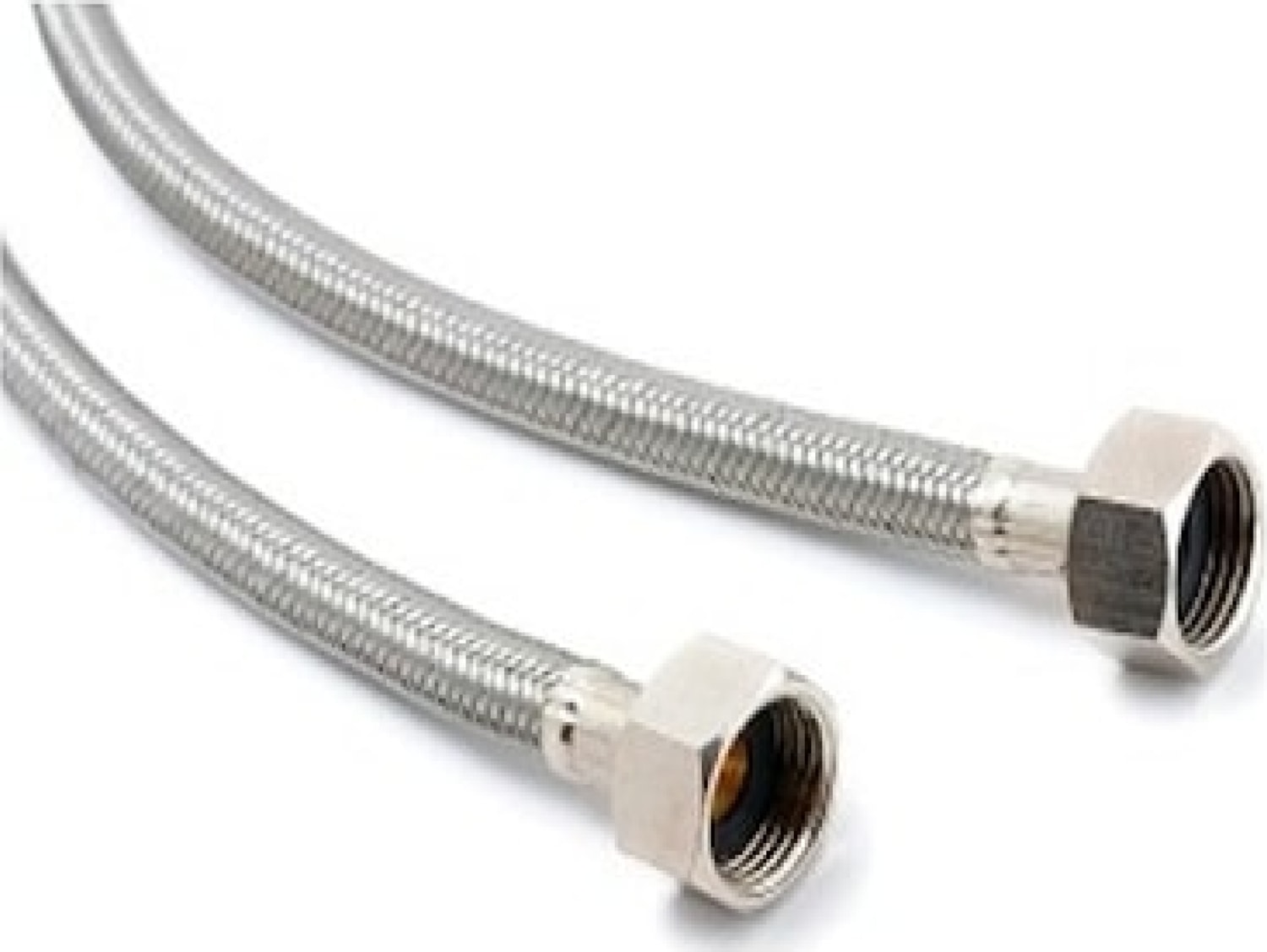 Kalın Çelik Brajman 1-2*3-8 50 Cm ( Klozet Bağlantı Borusu ) Rezarvuar Hortum