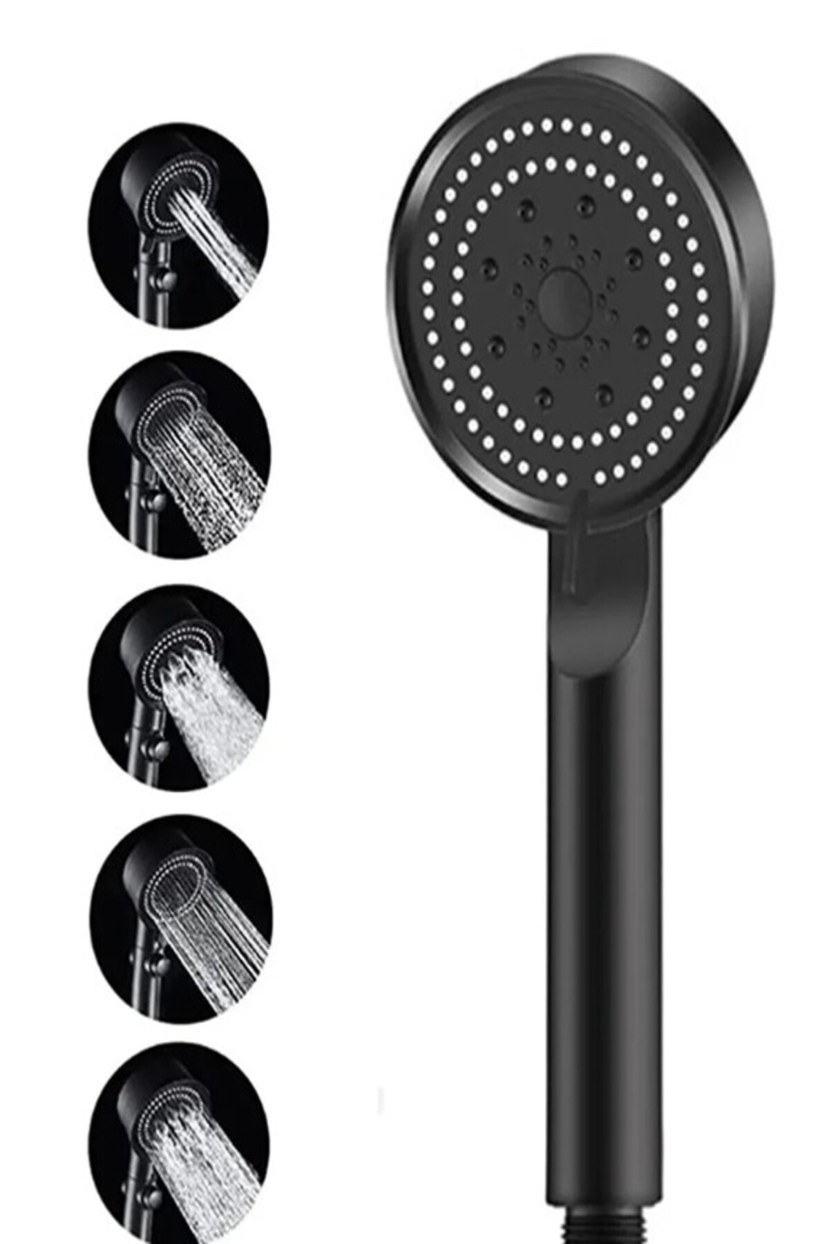 5 FONKSİYONLU SİYAH MAFSALLI DUŞ SETİ