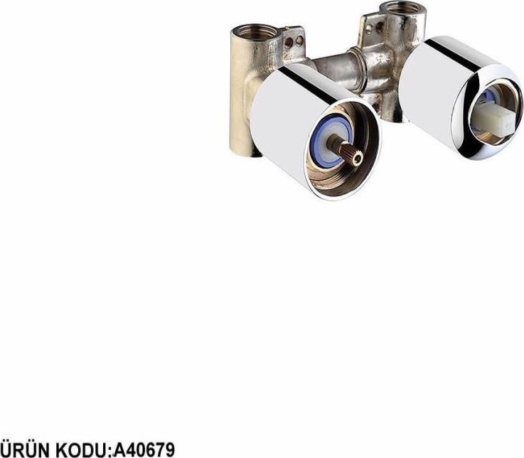 Pure Ankastre Banyo Bataryası 2 Yollu Sıva Altı A40679