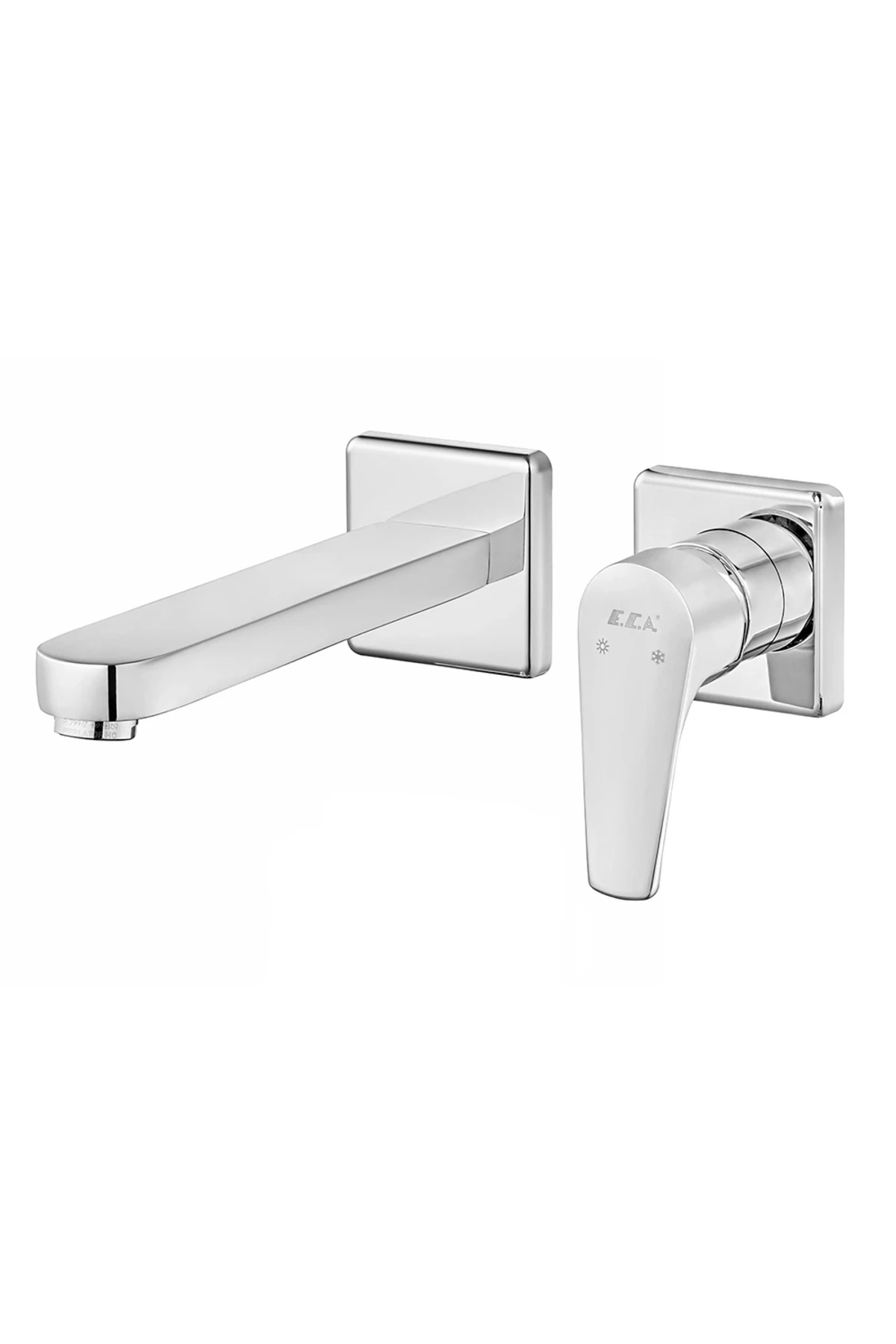 Niobe Ankastre Lavabo Batarya Sıva Üstü Çift Rozet