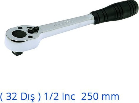 İZELTAŞ Cırcır Kolu ( 32 Dış ) 1/2'' 250 Mm