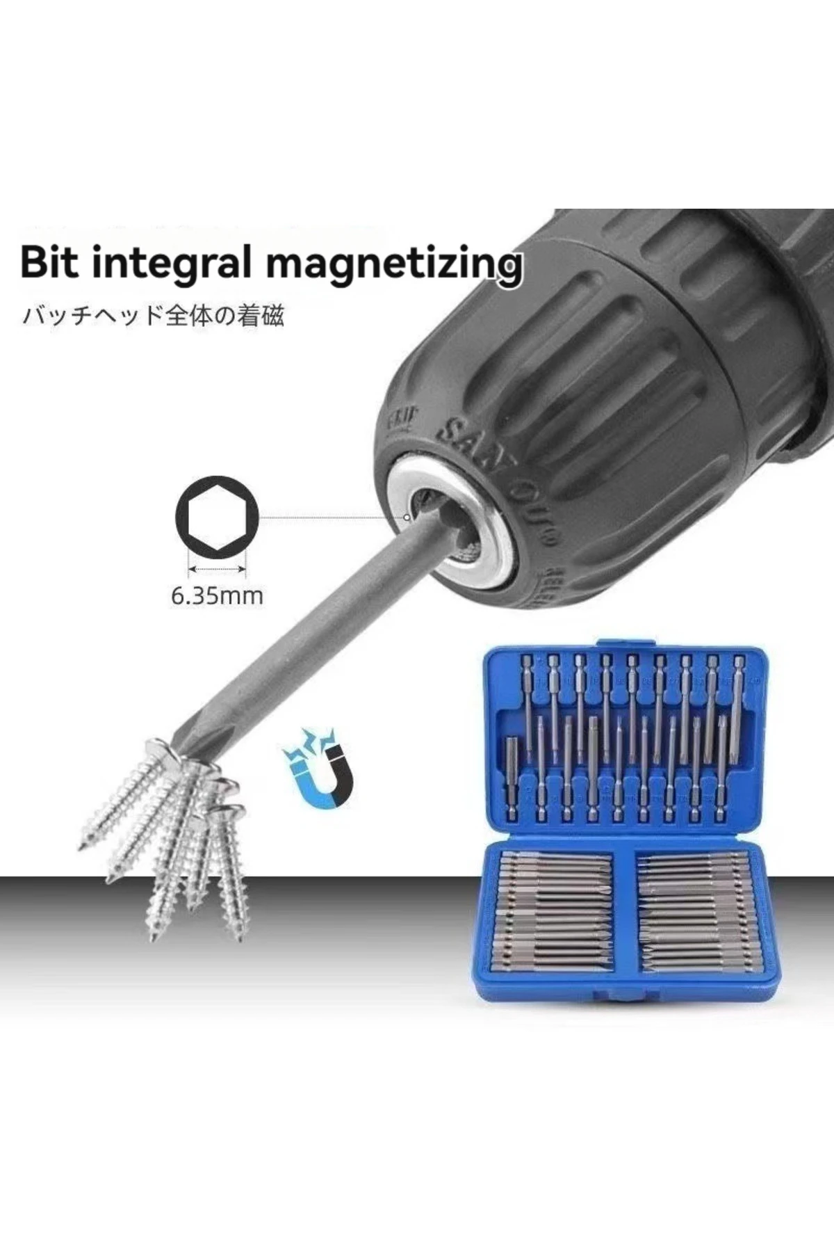 50 Parça Tornavida Ucu Seti Düz - Yıldız - Torx - Allen - Ribe - U Tipi