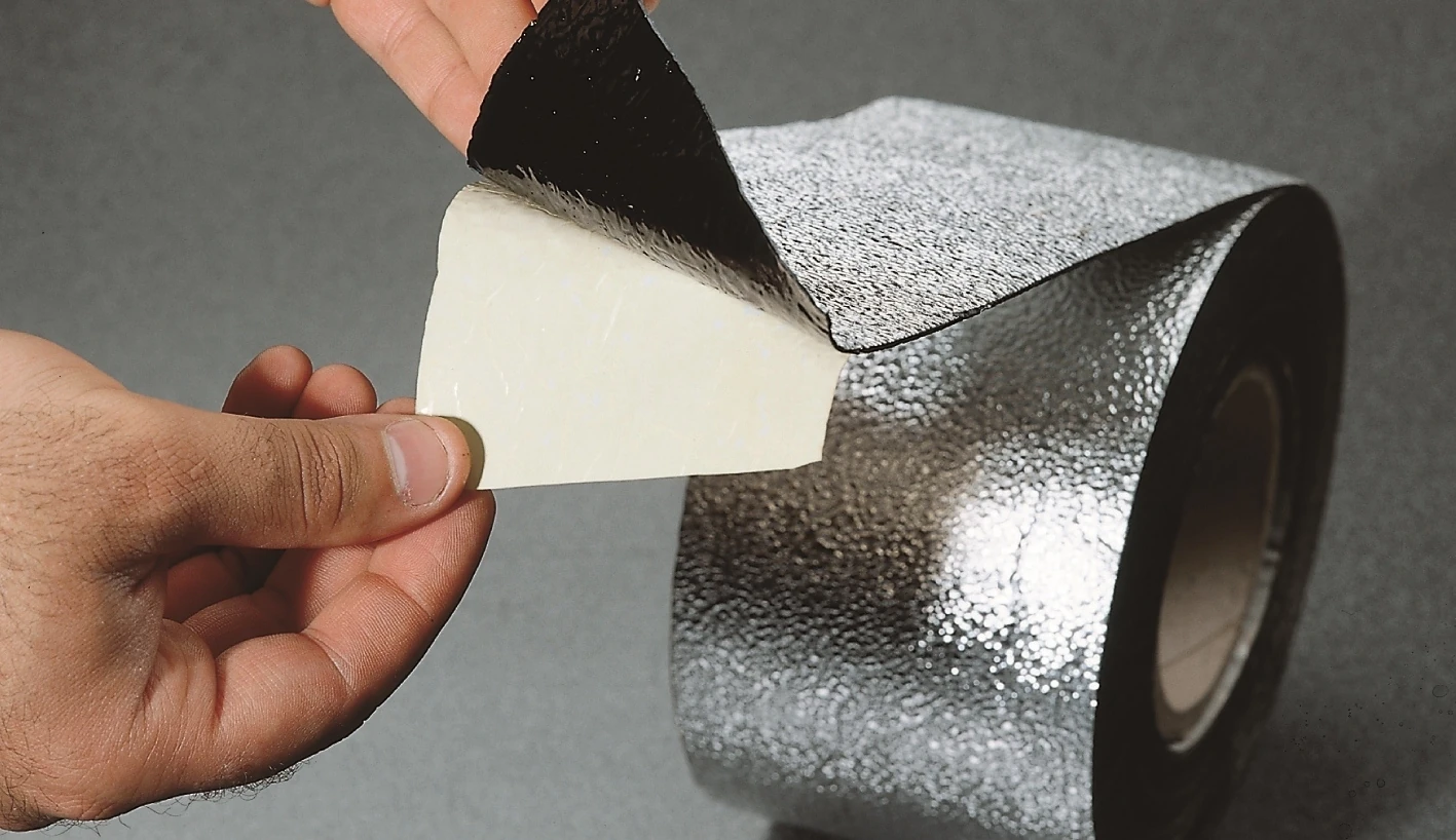 10 mt x 30 cm  Alüminyum Kaplı Oto Ses Su Yalıtım Bantı