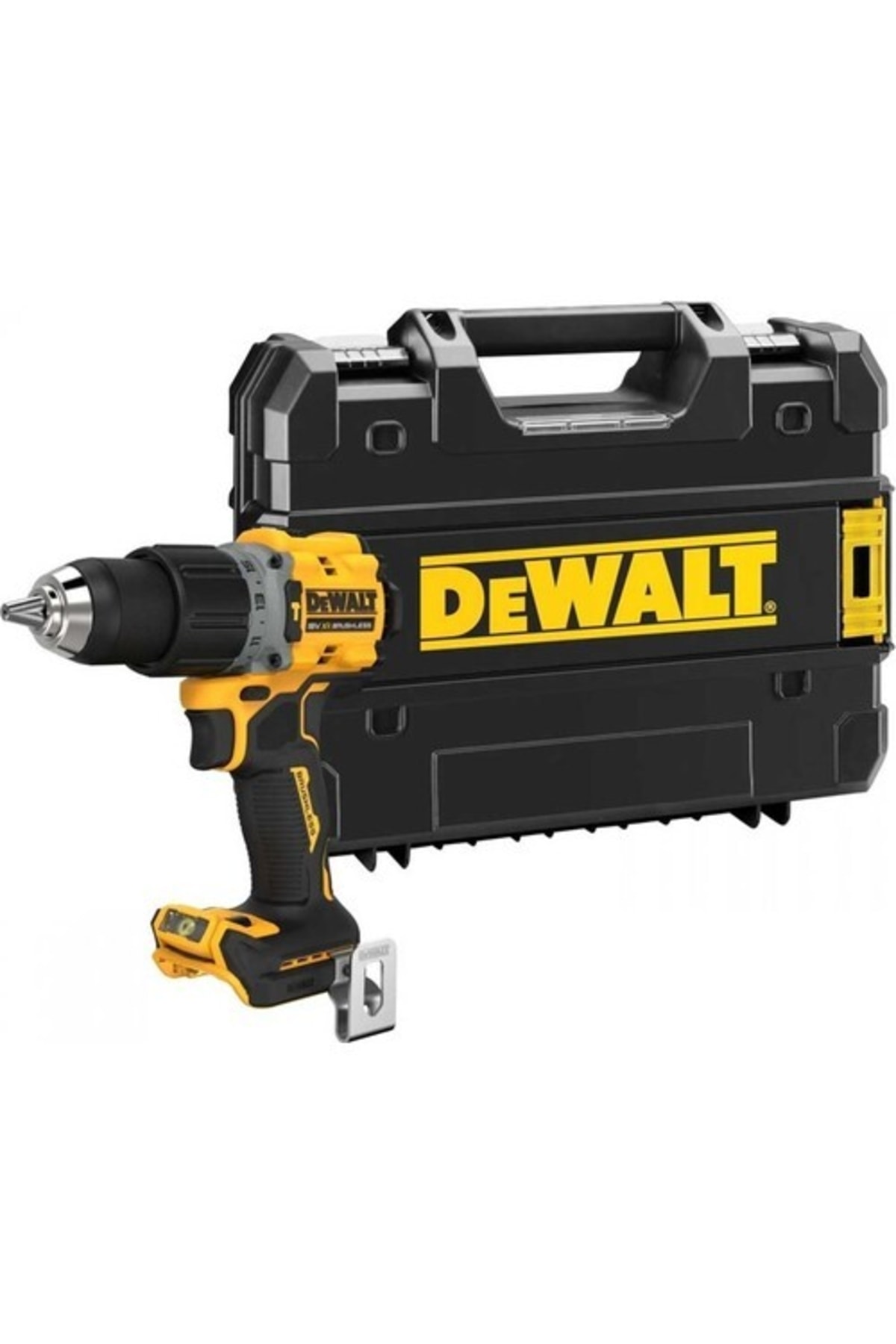 DEWALT 18 Volt Dcd805nt Darbeli Şarjlı Matkap Aküsüz 18v Darbeli 2.0 - 2.4 Ah Li-Ion Akülü Vidalamalar Akü