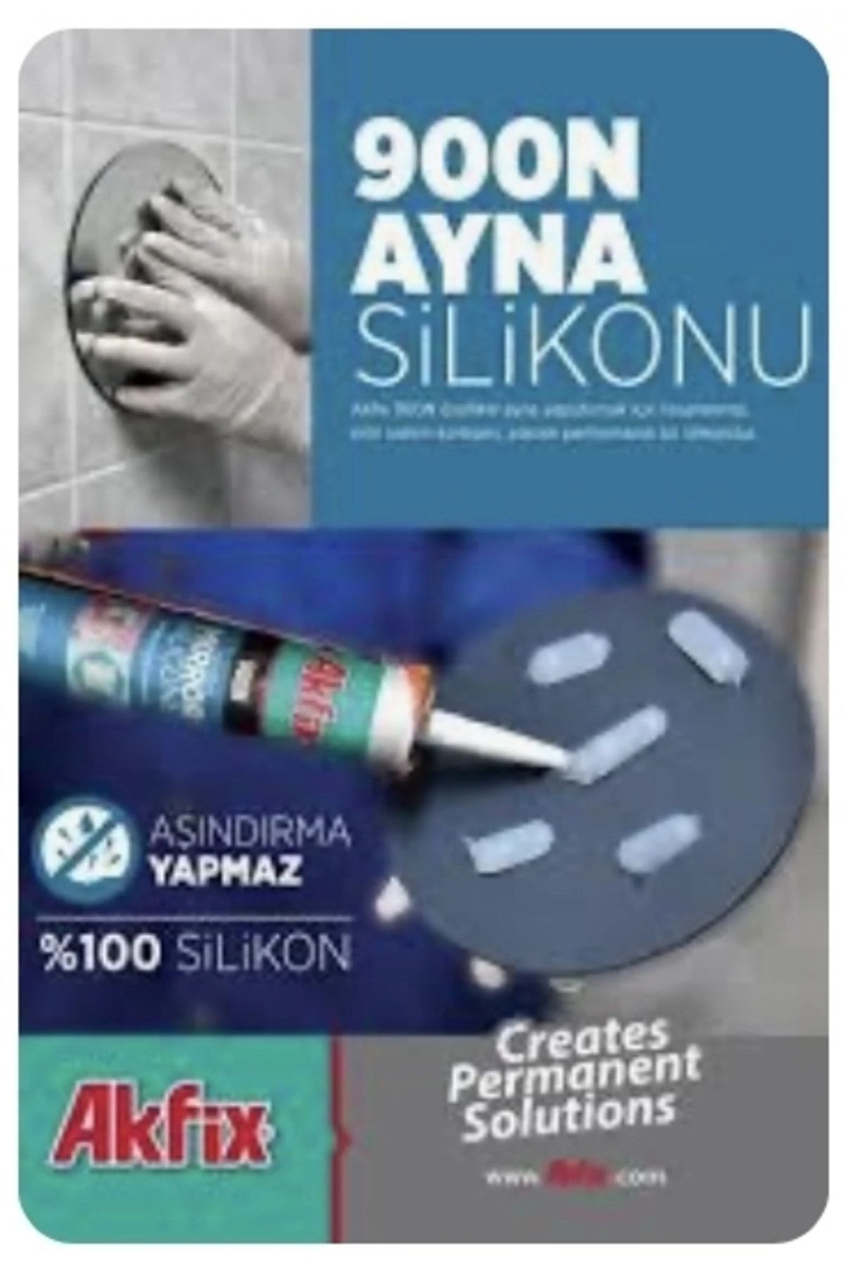 AKFİX AYNA SİLİKONU 24 LÜ