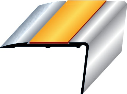Alüminyum Merdiven Profili 55x32mm (25mm Titan Kaydırmaz Bant) BOY3m