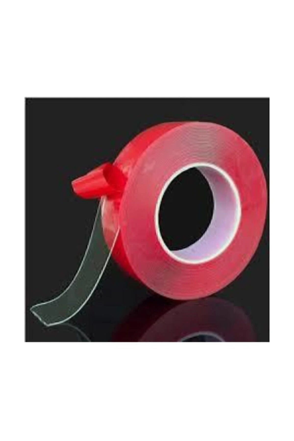 Çift Taraflı Silikon Bant 18 Mm 2 Mt Şeffaf