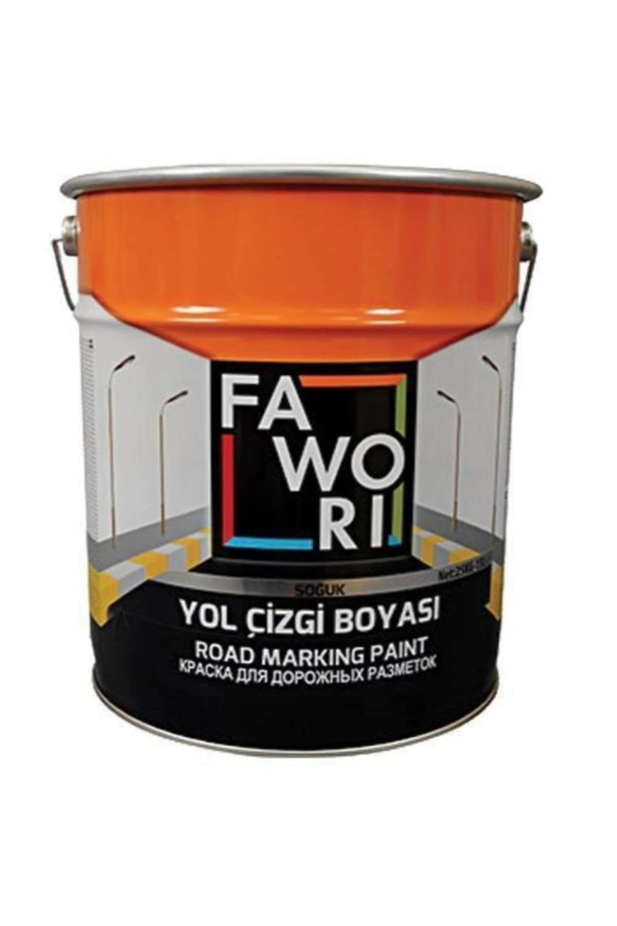 Yol Çizgi Boyası Sentetik 20 Kg Beyaz