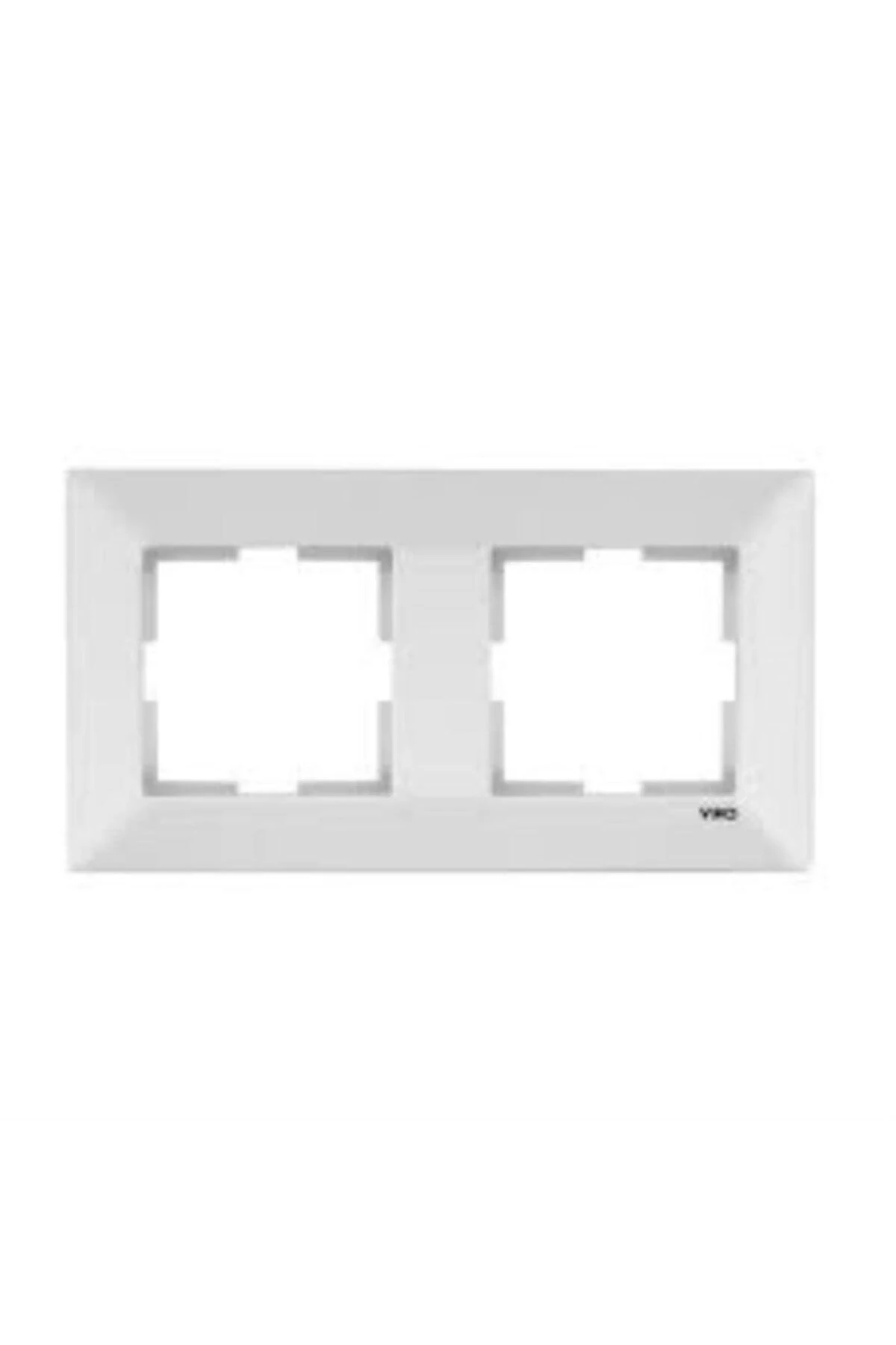 90979002 Beyaz İkili Çerçeve