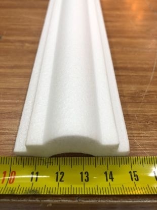 1 Mt. (1 Adet) - Dekoratif Strafor Köpük Çıta (5 cm Genişlik)