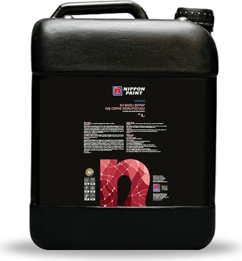 Su Bazlı Şeffaf Dış Cephe Koruyucu 1 Litre