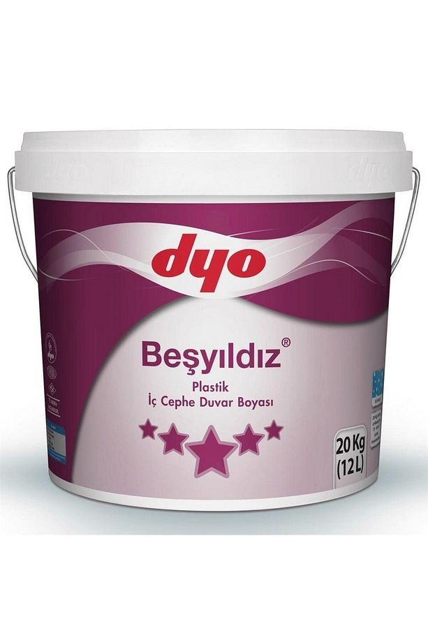 Beşyıldız Plastik Iç Cephe Boyası 20 Kg Şampanya