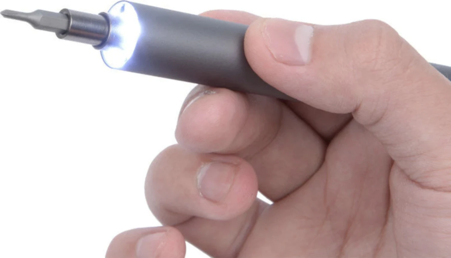 Buyfun Wowstick 1f+ 69'lu Elektrikli Hassas Tornavida Seti - Gümüş