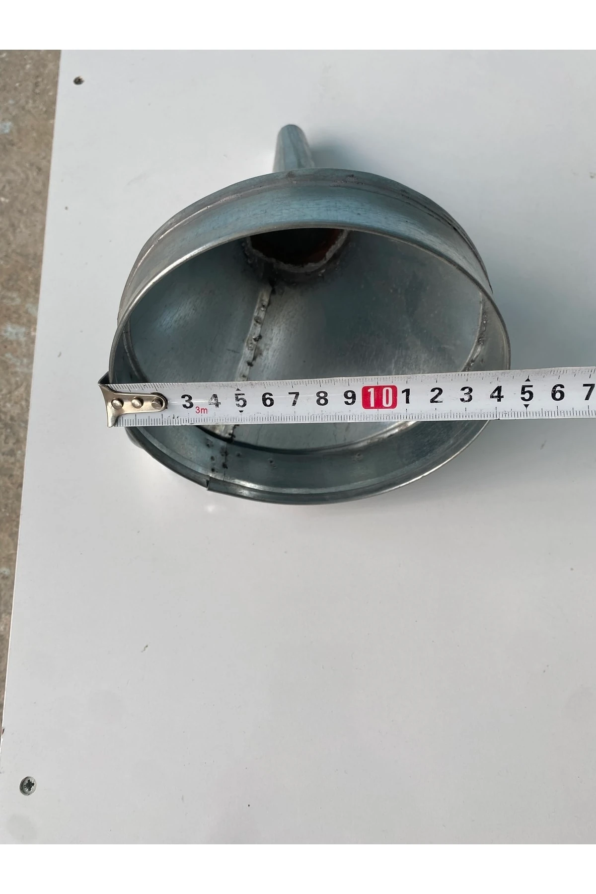 Huni Metal Mazot Benzin Yağ Aktarma Midi Süzgeçlidir