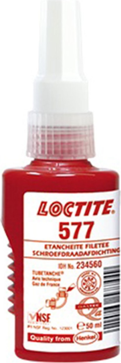 577 Orta Mukavemetli Hızlı Kuruma Dişli Boru Sızdırmazlığı İçin 50Ml