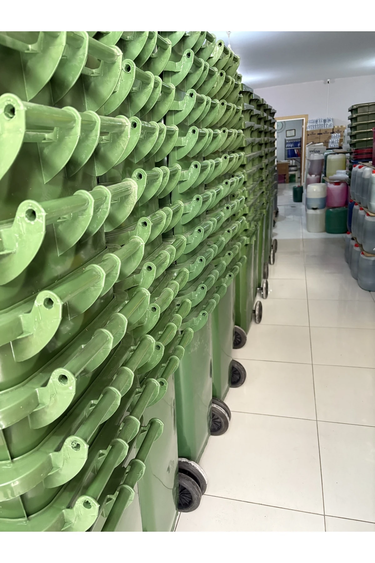 Şenyayla 120 Lt Tekerlekli Çöp Konteyneri Kalın Kaliteli