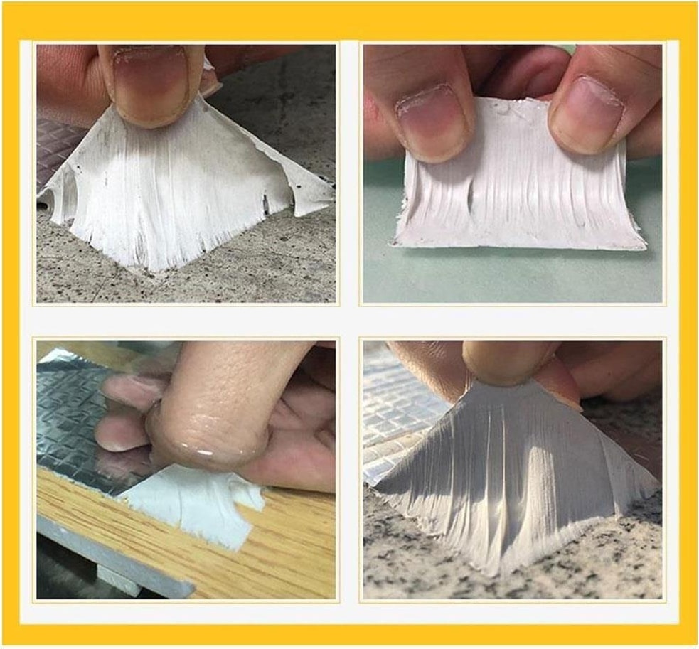 Çatı Izolasyon Bandı 2 Metre Su Sızdırmazlık Geçirmezlik Yalıtım Çamur Tamir Çatlak Boru Bant 96 mm