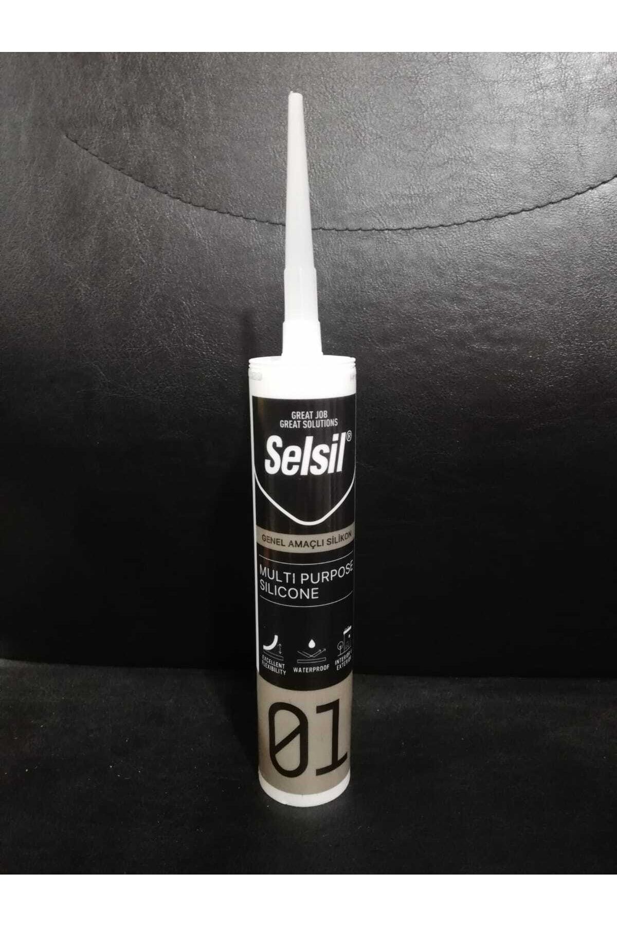 SELSİL Şeffaf Silikon 1 Adet 280gr