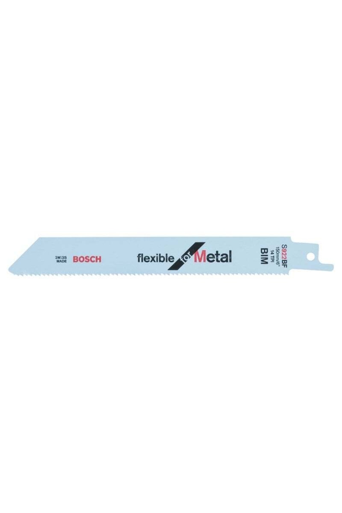BOSCH S 922 Bf Metal Kesimi Için Esnek Tilki Kuyruğu Testere Ucu (1 Adet)