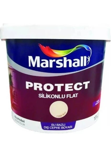 Marshall Protect Silikonlu Flat 7,5 lt Dış Cephe Boyası