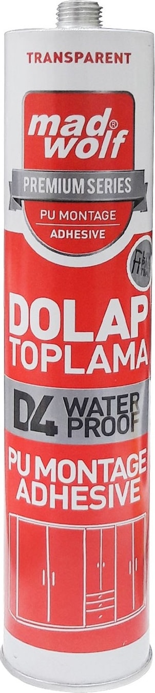 Pu Dolap Toplama Silikonu 300 ml Şeffaf