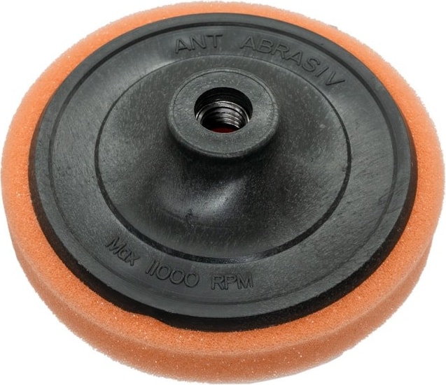 125 mm Pasta Cila Polisaj Süngeri M14 Vidalı Taş Motoruna Takılır