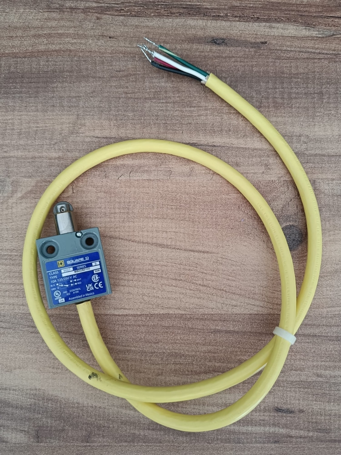 Limit Switch, Telemecanique Sensörler 9007MS06S0500 Limit Anahtarı 240VAC 10AMP Ms