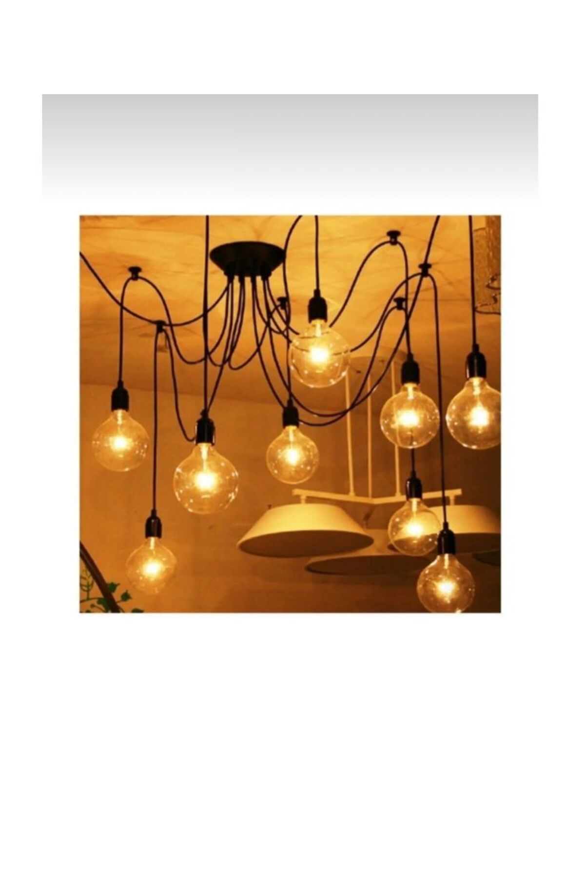 2 Adet  Style E27  40w  G95  Rustik  Glop Lamba  Dimmer Uyumlu