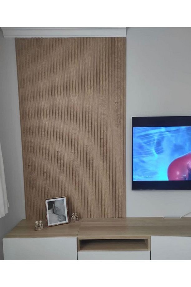 Akyürek Lb 3783 Model Touch Meşe Renk Dekor Profil Duvar Kaplama Panel Lambri