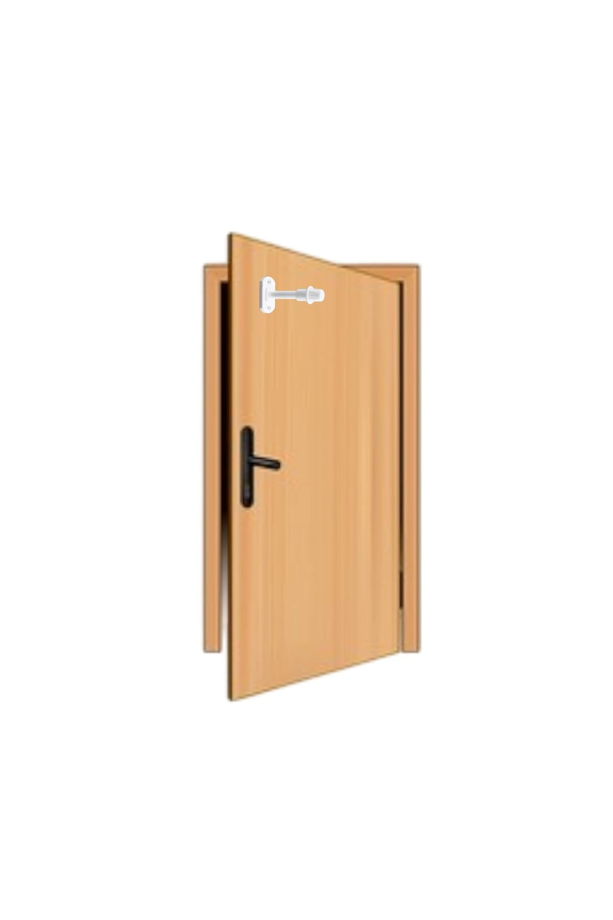 Beyaz 100 ADET Kapı Pencere Arkası Vidalı Silikon Tampon Duvar Boya Koruyucu Koruma Stoper Seti