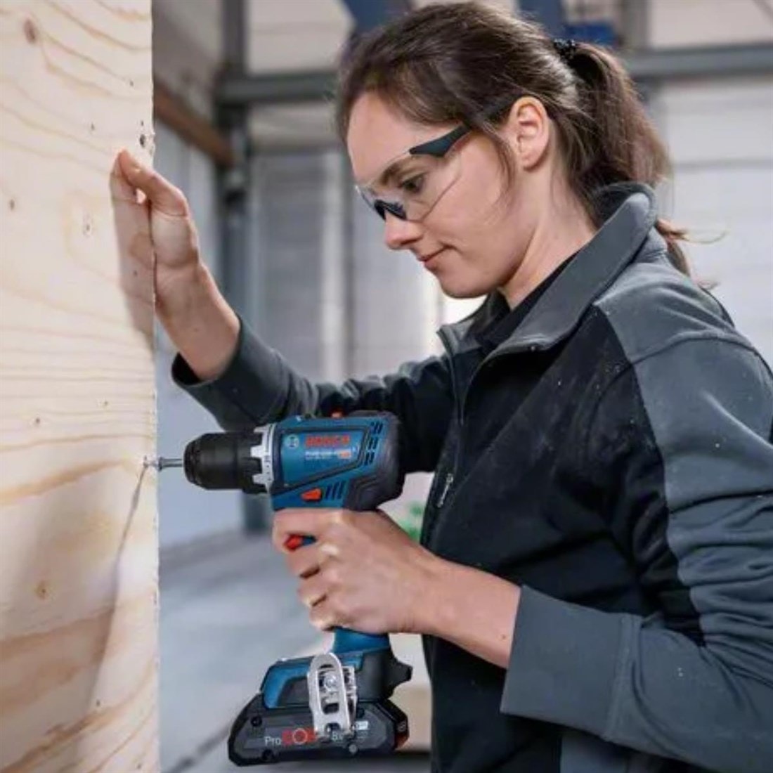 BOSCH GSR 18V-90 C Akülü Delme Vidalama Makinesi(2X5 AH Akü+Şarj