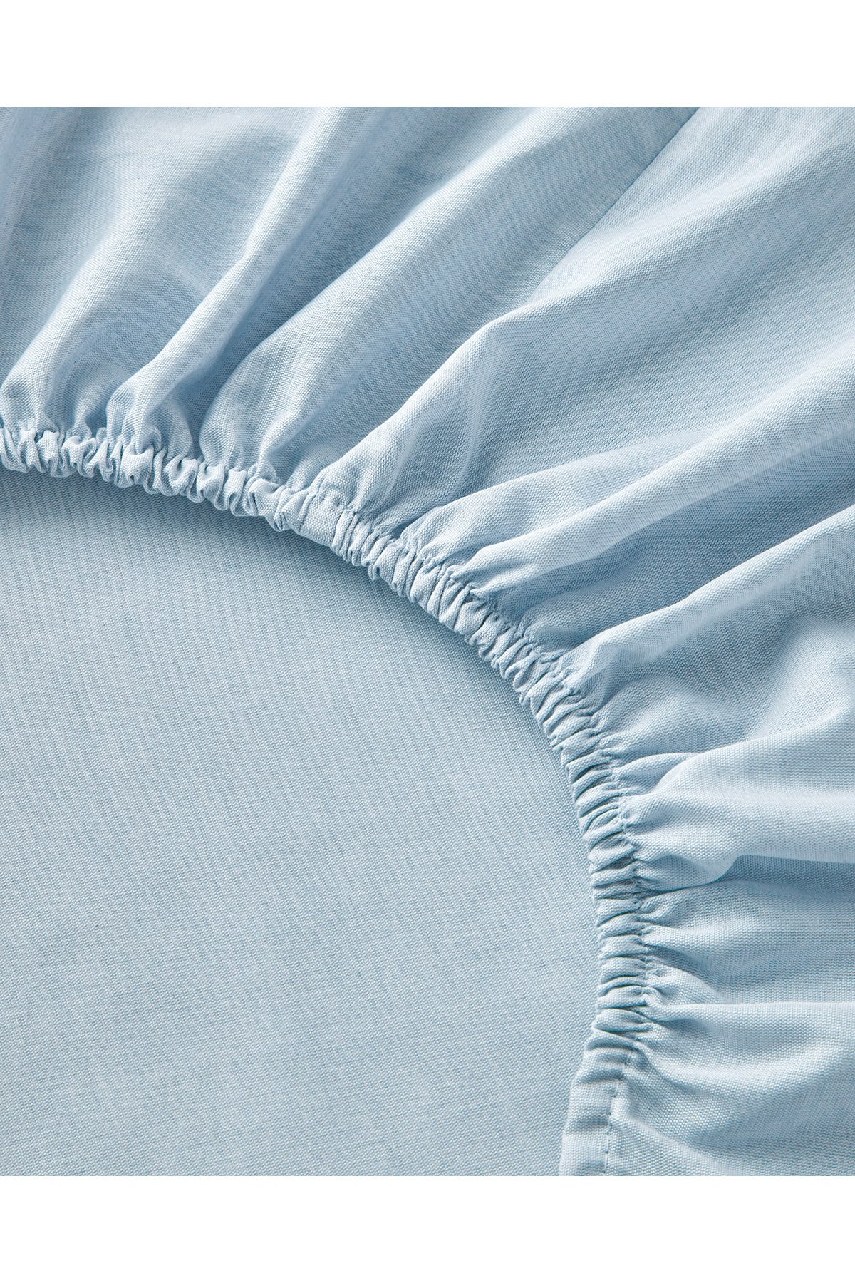 Soft Streaks İpliği Boyalı Çift Kişilik Nevresim Takımı 200x220 cm Mavi