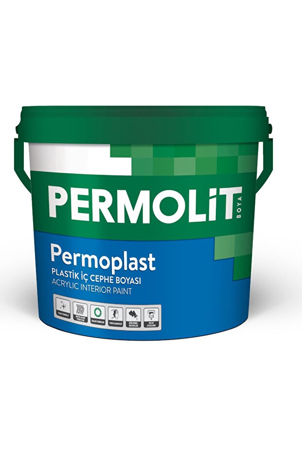 Permoplast Plastik Iç Cephe Boyası 20 kg/10 Kg/3,5 Kg