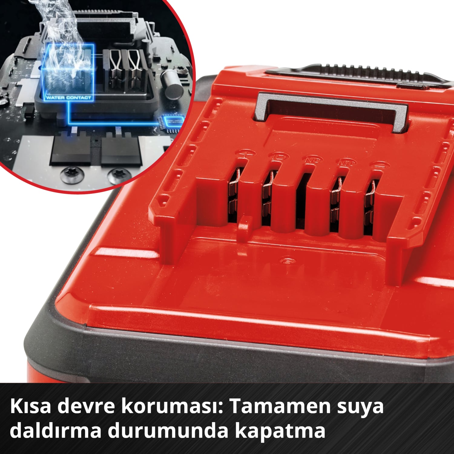BOSCH Orijinal  18 V 4.0 Ah SEALED Power X-Change PLUS (18 V Akü, Su ve Toz Koruması, IP57 Koruma Sınıfı,Tüm PXC cihazları için evrensel kullanım, Şarj cihazı dahil değil) - 4511627