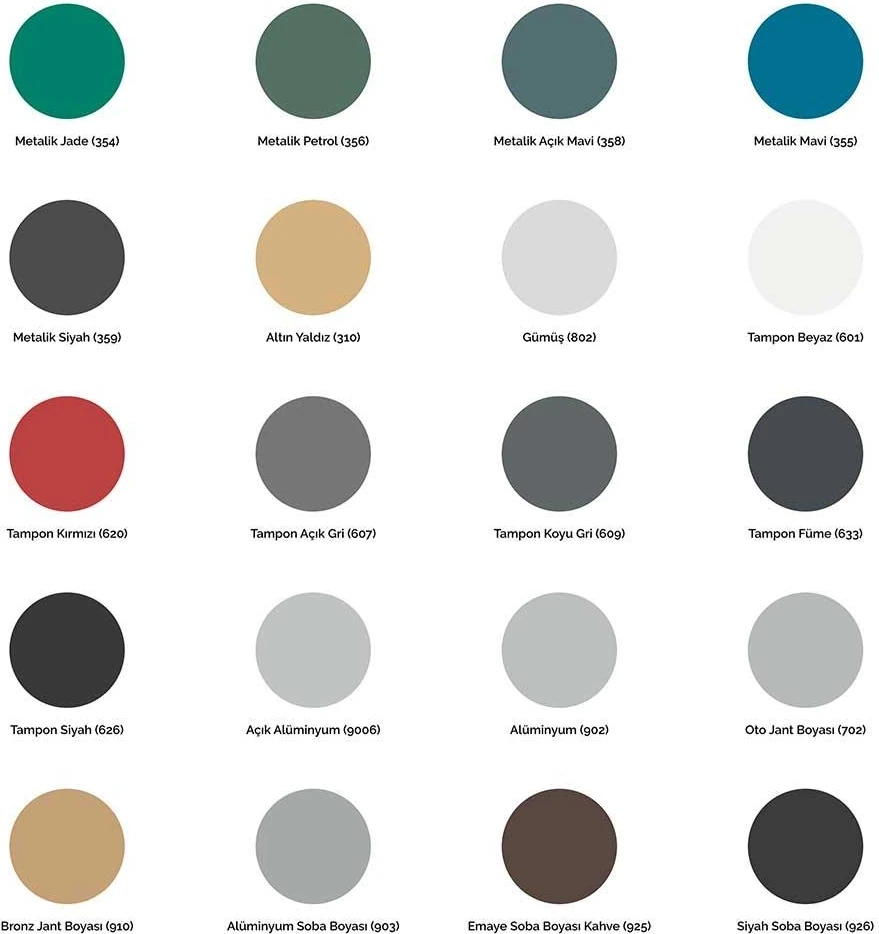 400 ml 526 Mat Siyah Sprey Boya