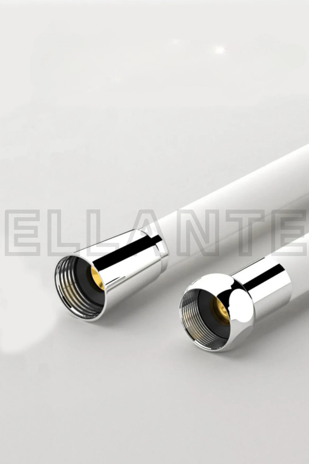 150cm Modern BEYAZ Pvc Duş Hortumu, Esnek Ve Patlamaya Dayanıklı - Paslanmaz Banyo Hortumu