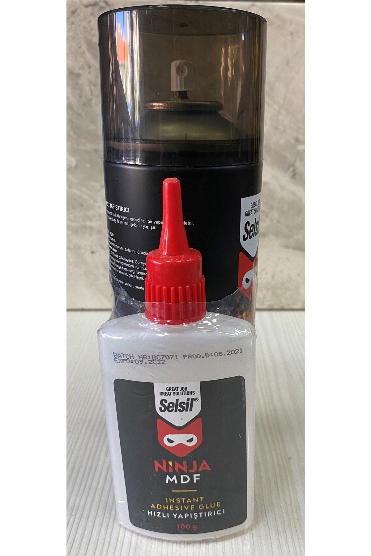 Ninja Büyük Boy Hızlı Yapıştırıcı Kit 400ml+100gr