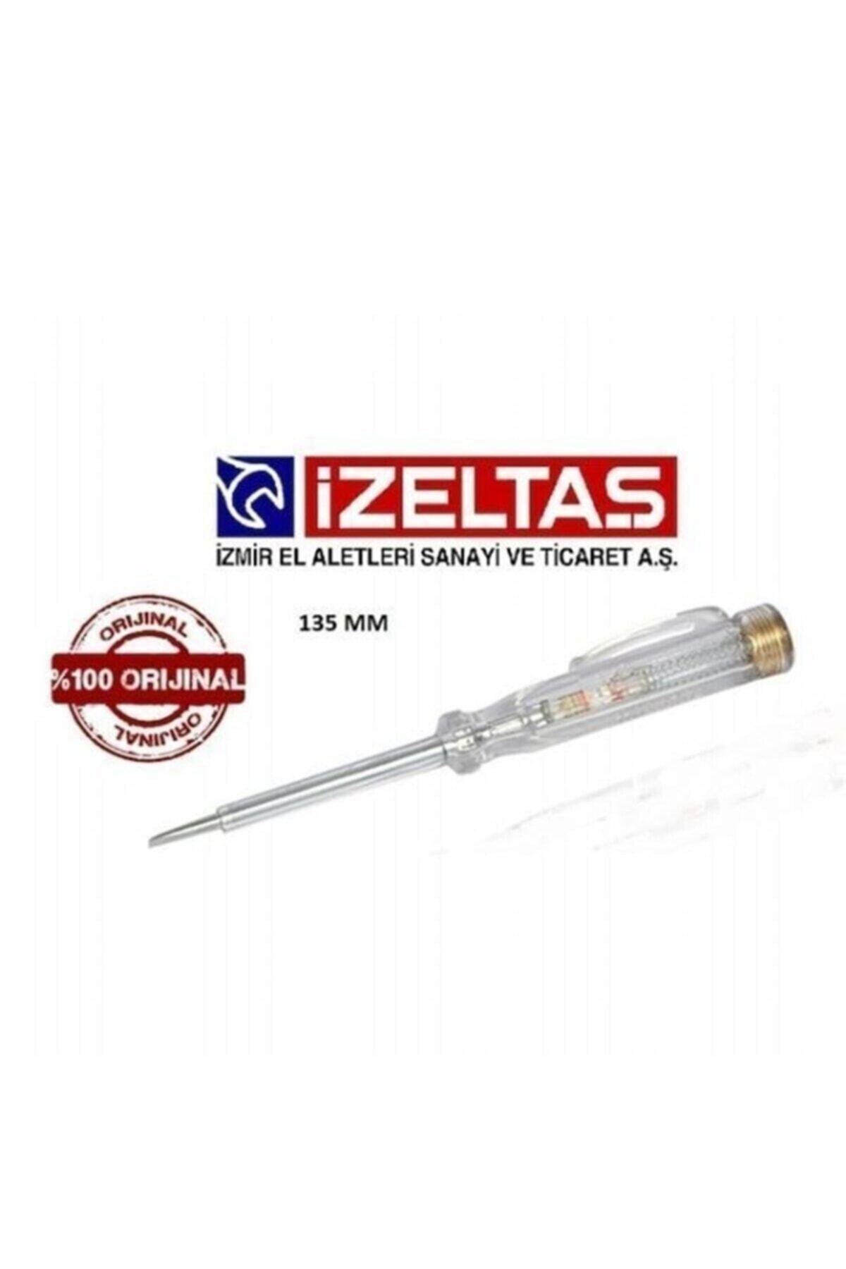 Kontrol Kalem Tornavidası Düz 250v 135 Mm