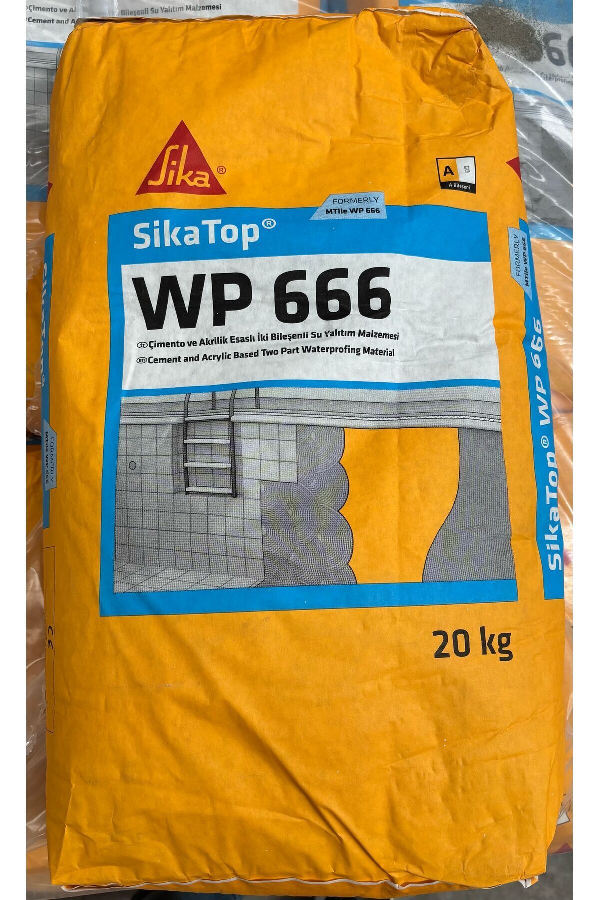 Top® WP 666 Tam Esnek Su Yalıtım Malzemesi