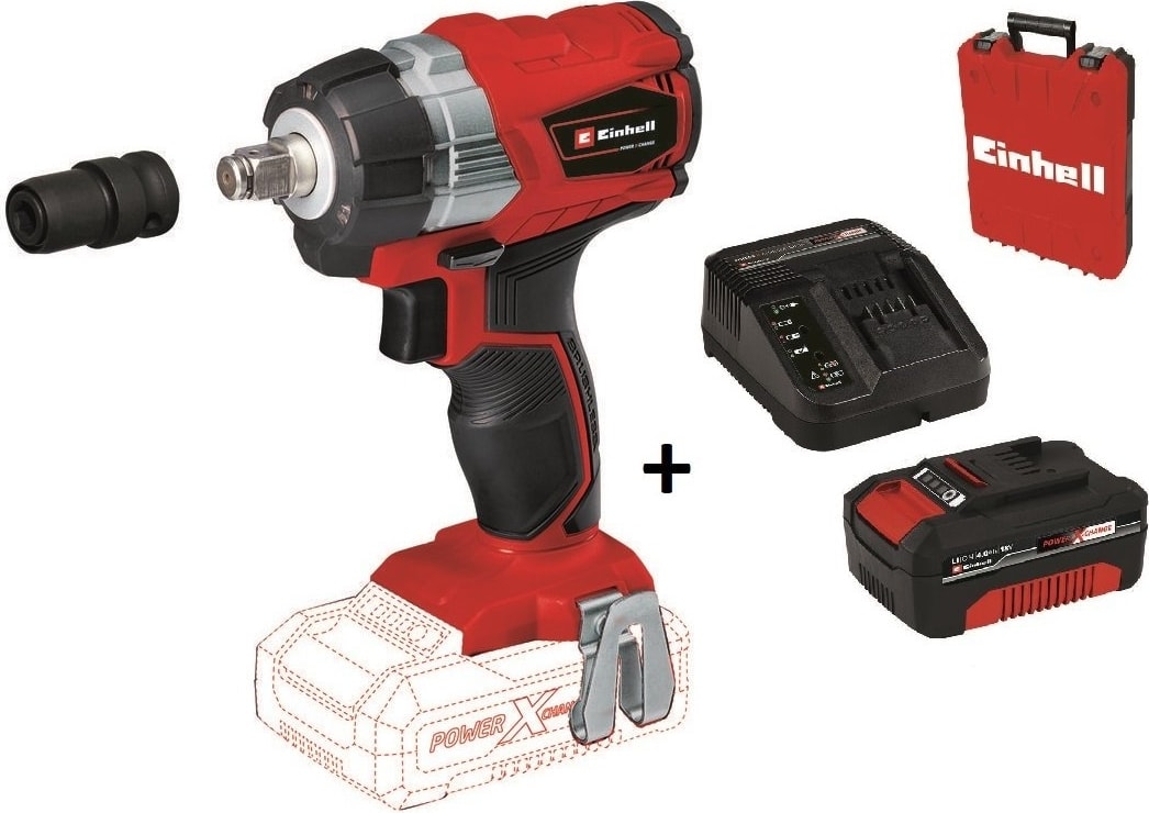 Te-Cw 18 Li Bl Akülü Şarjlı Somun Sıkma Kömürsüz + 4.0 Ah Starter Kit + Çanta
