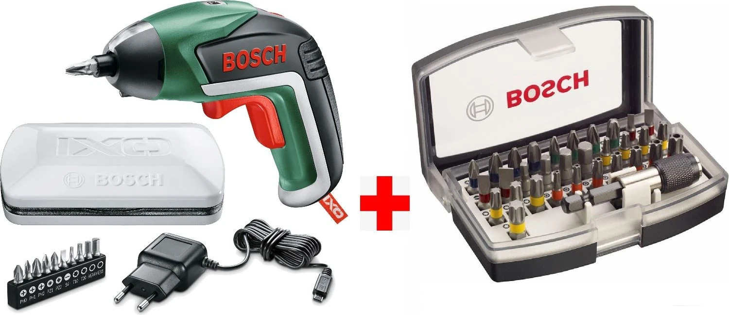 Ixo V 3.6 V Şarjlı Tornavida Saklama Kutulu + 32 Parça Vidalama Ucu